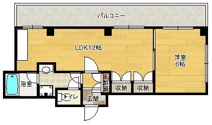 【間取り】 | シャンブル淀