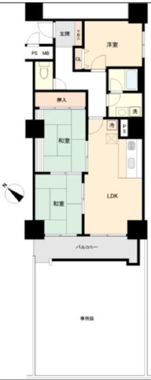 【間取り】 | シャンボール豊平