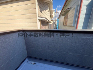 【バルコニー】 | 神戸市垂水区星陵台7丁目　新築戸建　仲介手数料無料！ | バルコニー付きです