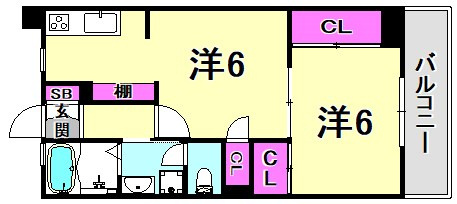 ルミエールダイドーの間取り