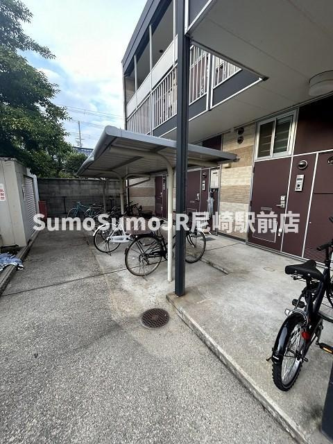 レオパレス西長洲の外観|外観は落ち着いています