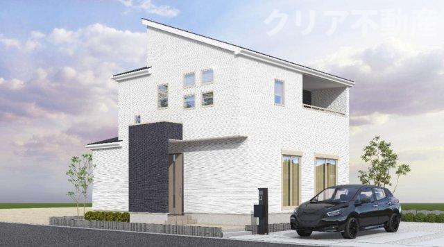 【外観パース】 | 高崎市上中居町3期　2号棟 | 令和8年4月上旬完成予定