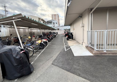【駐輪場】 | 久宝寺グリーンマンション