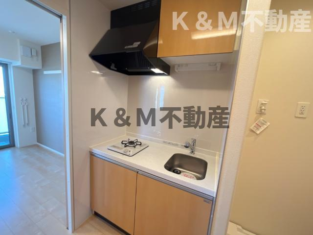 ラフィネ　柏のキッチン|コンパクトなキッチンで掃除もラクラク