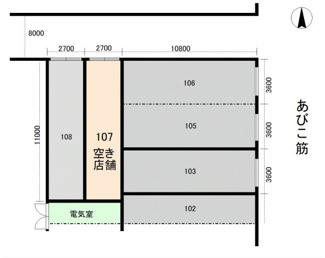 【間取り】 | 泉第2ハイツ店舗