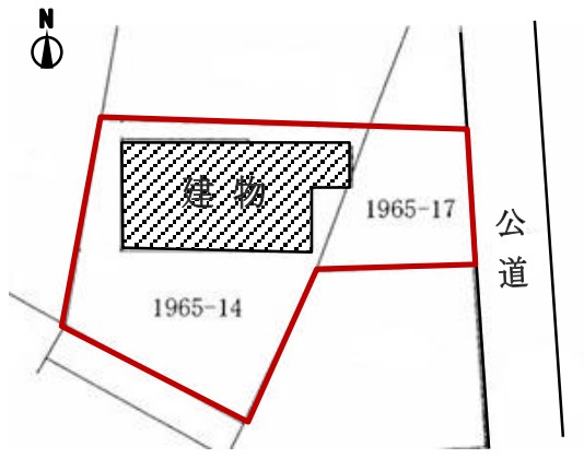 【中古戸建】足利市百頭町の区画図|■区画図
