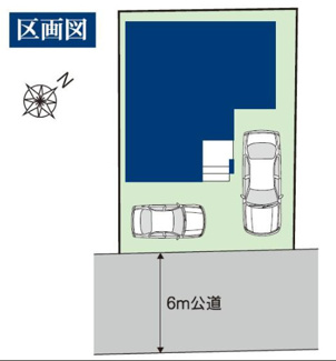 【区画図】 | 伊奈町栄４丁目　新築分譲住宅