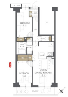 【間取り】モアステージ新浦安 