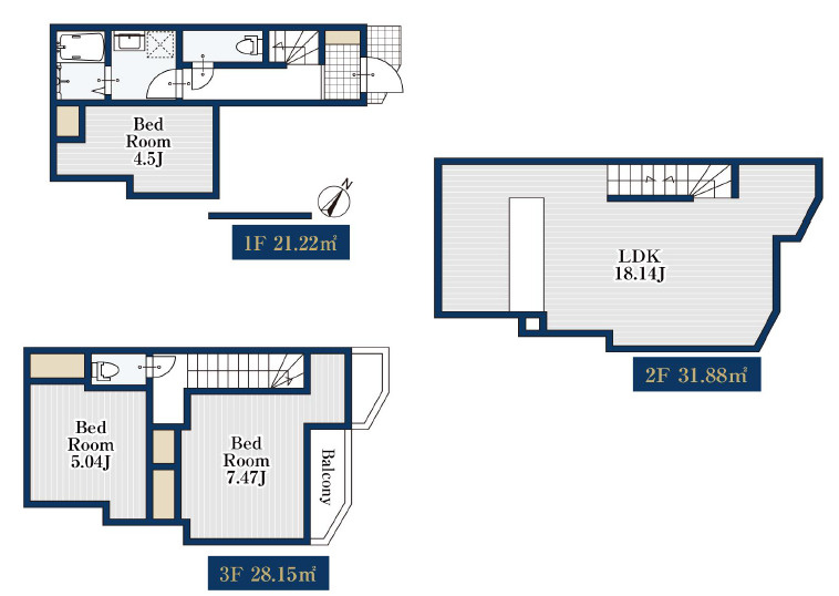 文京区千駄木5丁目　建築条件無し売地　残2区画の参考プラン|3区画参考プラン間取り図
土地10170万円+建物1510万円＝総額11680万円

現地ご見学希望・資料請求などお気軽にお問い合わせ下さい！
03-5990-5201