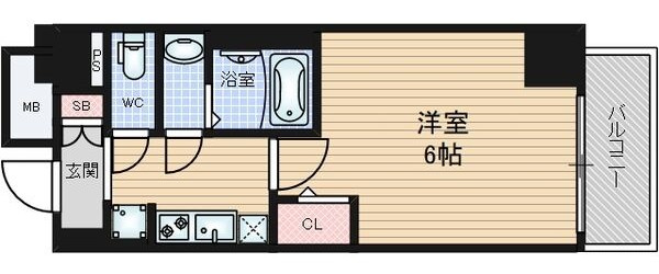 ワールドアイ神戸WESTの間取り