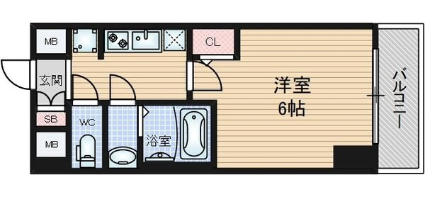 ワールドアイ神戸WESTの間取り