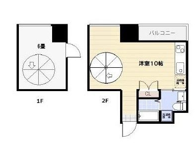 ロイヤルメゾンMINAMISENBAの間取り