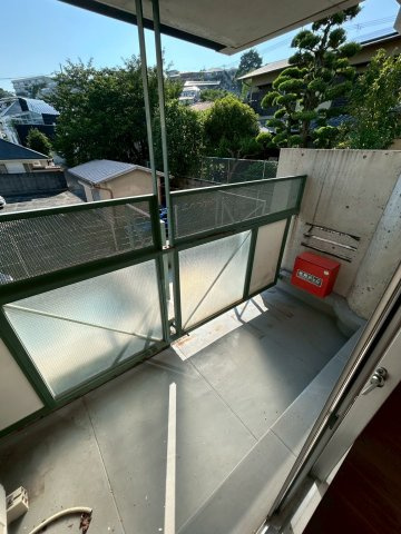 ホープ芦屋のバルコニー