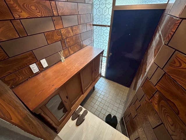 津田沼戸建の玄関|シンプルで使いやすい玄関です