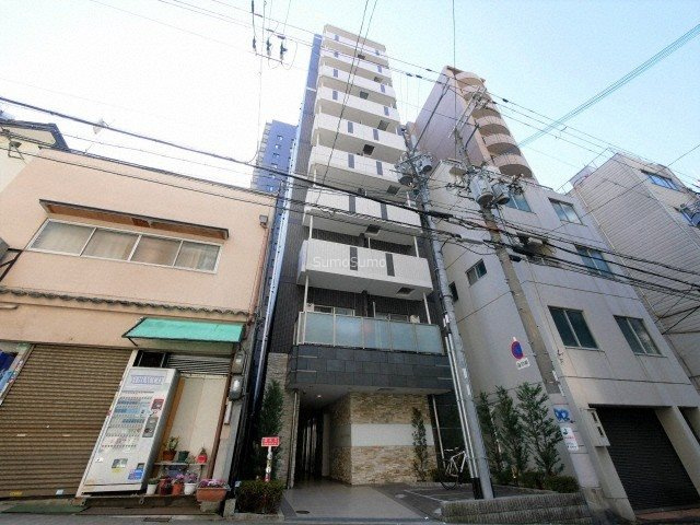 レジュールアッシュ松屋町の外観