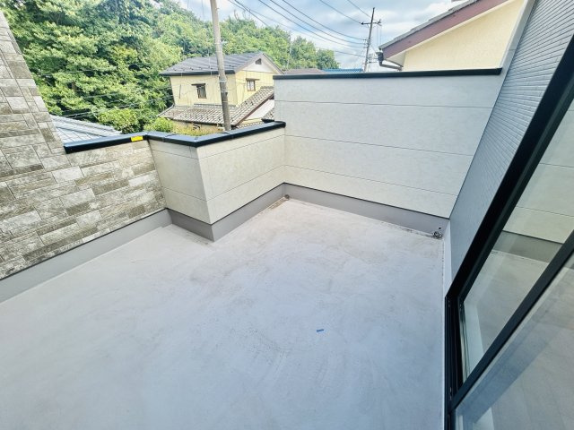 千葉市中央区大森町８期のバルコニー