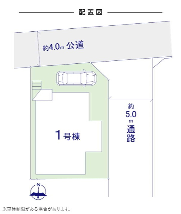 千葉市中央区大森町８期の区画図