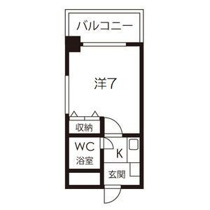 ホーユウコンフォルト春日野道の間取り
