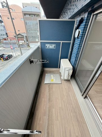 プレサンス難波インフィニティのバルコニー