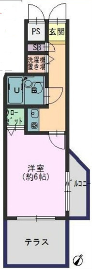 ホーユウコンフォルト新神戸の間取り