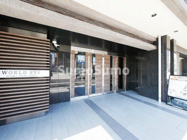 ワールドアイ大阪ドームシティⅡのエントランス