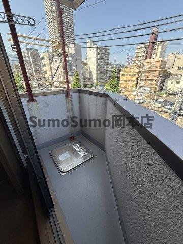 ベルエアー御影Ⅱのバルコニー