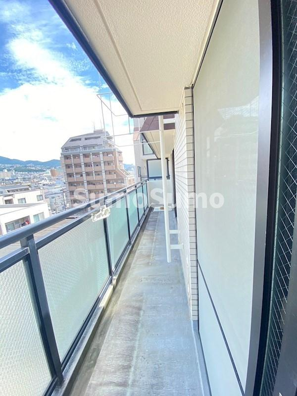 ロイヤル六甲駅前のバルコニー