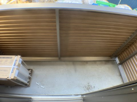 アリエッタ滝西のバルコニー