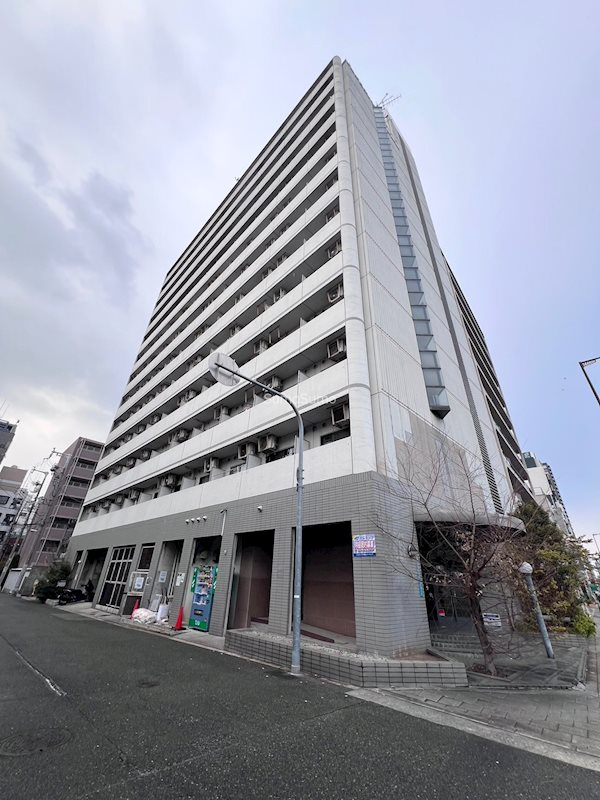 メロディーハイム夕陽丘の外観|おしゃれな外観です