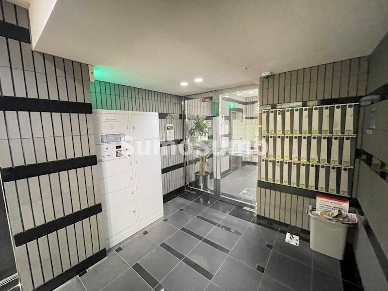 メルベーユ谷町のエントランス|清潔なエントランスです