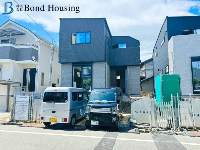 JR朝霧駅徒歩13分　駐車2台　明石市松が丘5丁目　新築戸建の外観パース