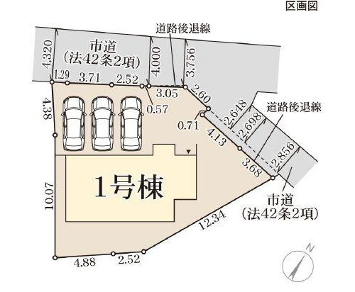 リーブルガーデン　玉野市築港4丁目【仲介手数料無料】の区画図