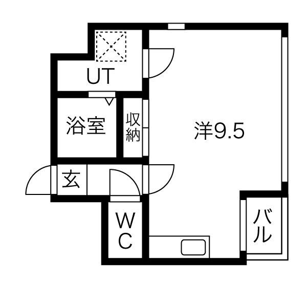 平野エスペランスの間取り