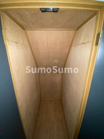 房王寺メゾネットハウスの収納|専用の収納スペースです