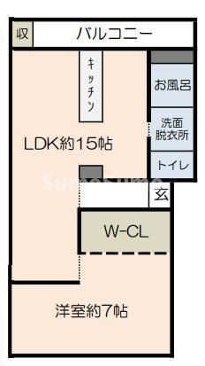 幸和マンションの間取り