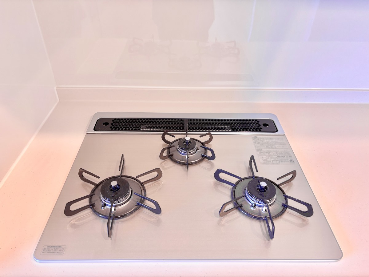 ライオンズマンション藤沢東のその他|三ツ口コンロです♪