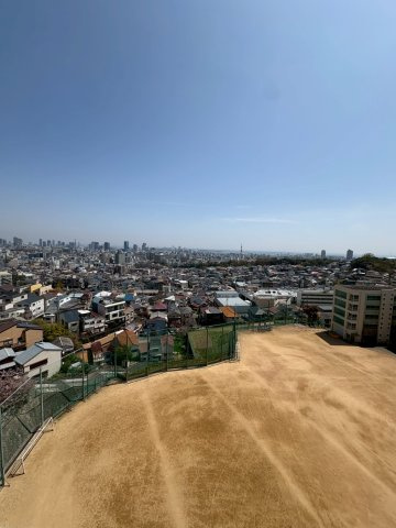 夢野ハイタウン　3号棟の展望