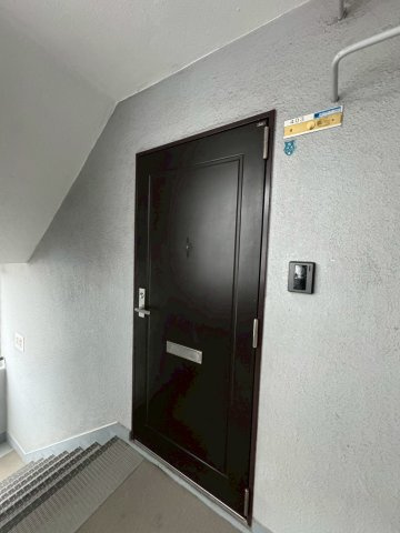 ユウワコート松風の玄関