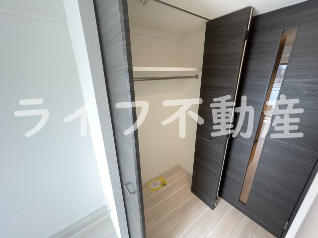 ファーストフィオーレ大阪城イーストの収納|こまごまとしたものを収納できそうですね