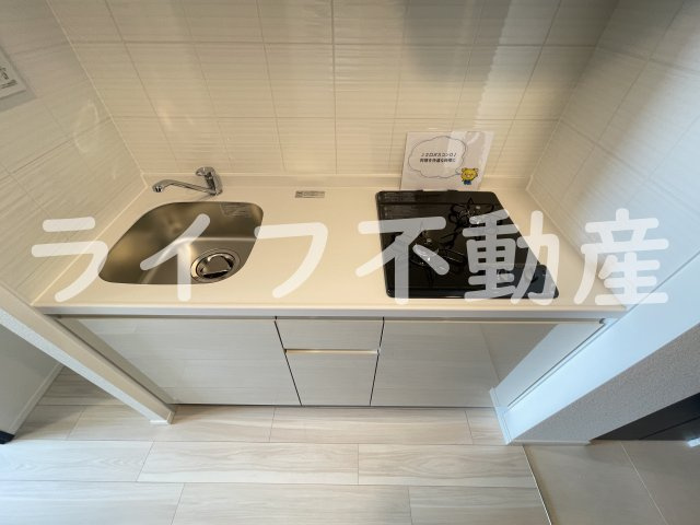 ファーストフィオーレ大阪城イーストのキッチン|使いやすいキッチンです