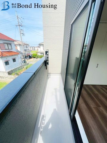 明石市藤江の新築一戸建のバルコニー