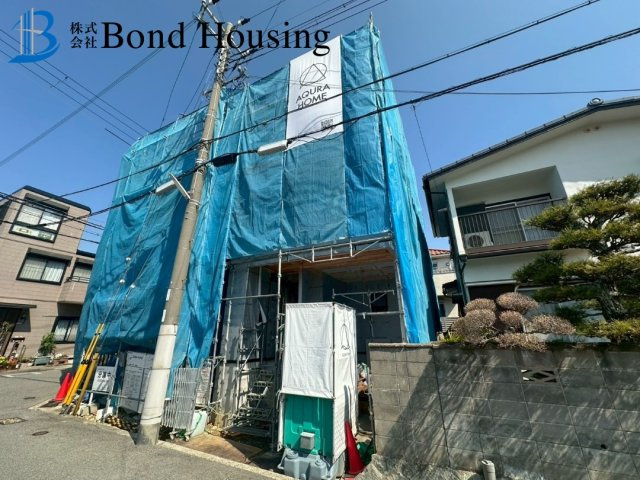 南向き日当たり良好　星陵台1丁目　新築2区画　2号棟の外観