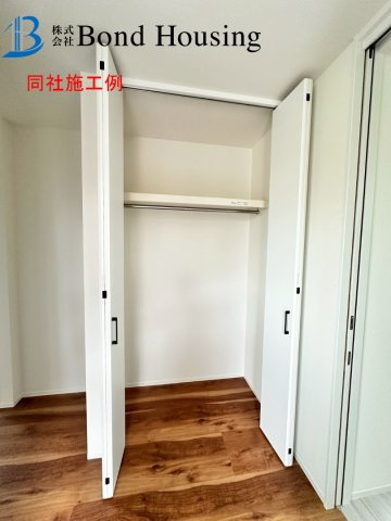 南向き日当たり良好　星陵台1丁目　新築2区画　2号棟の収納