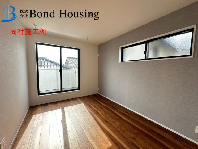 南向き日当たり良好　星陵台1丁目　新築2区画　2号棟の洋室
