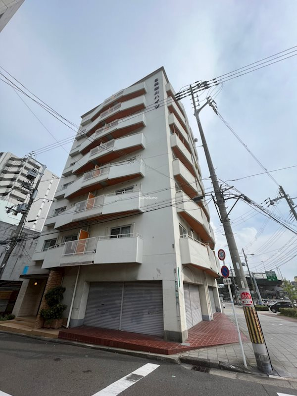 日興桜川ハイツの外観|落ち着いた雰囲気の外観です