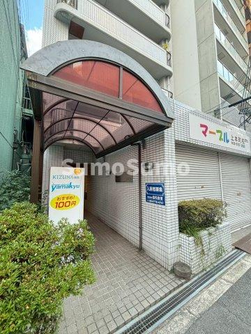 日宝サンフラッツ上町台のエントランス