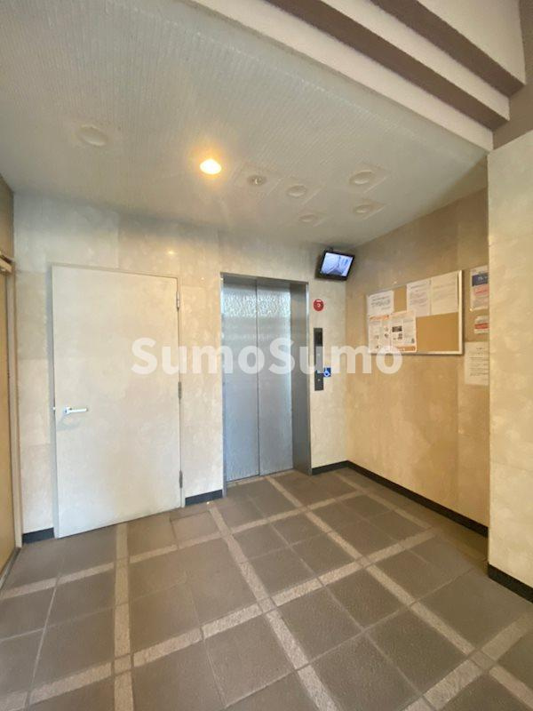 ユニーブル靭公園のロビー|ロビーです