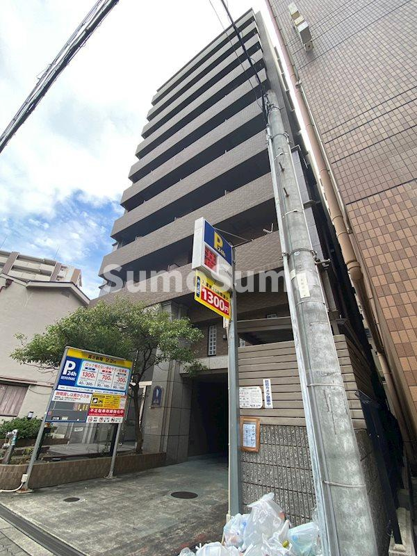 ユニーブル靭公園の外観|きれいな外観です