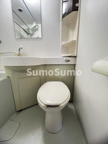 神戸市東灘区森北町４丁目の賃貸マンションのトイレ