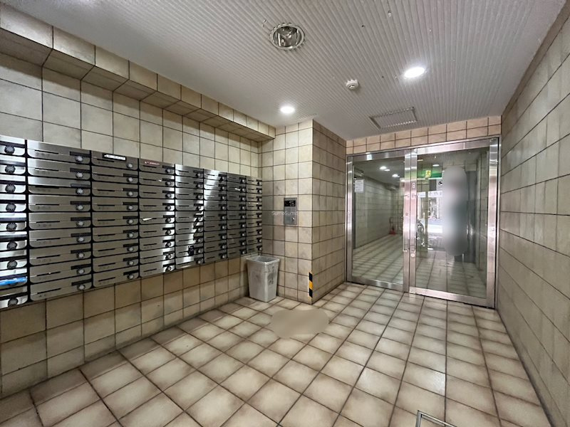 朝日プラザ西道頓堀のエントランス
